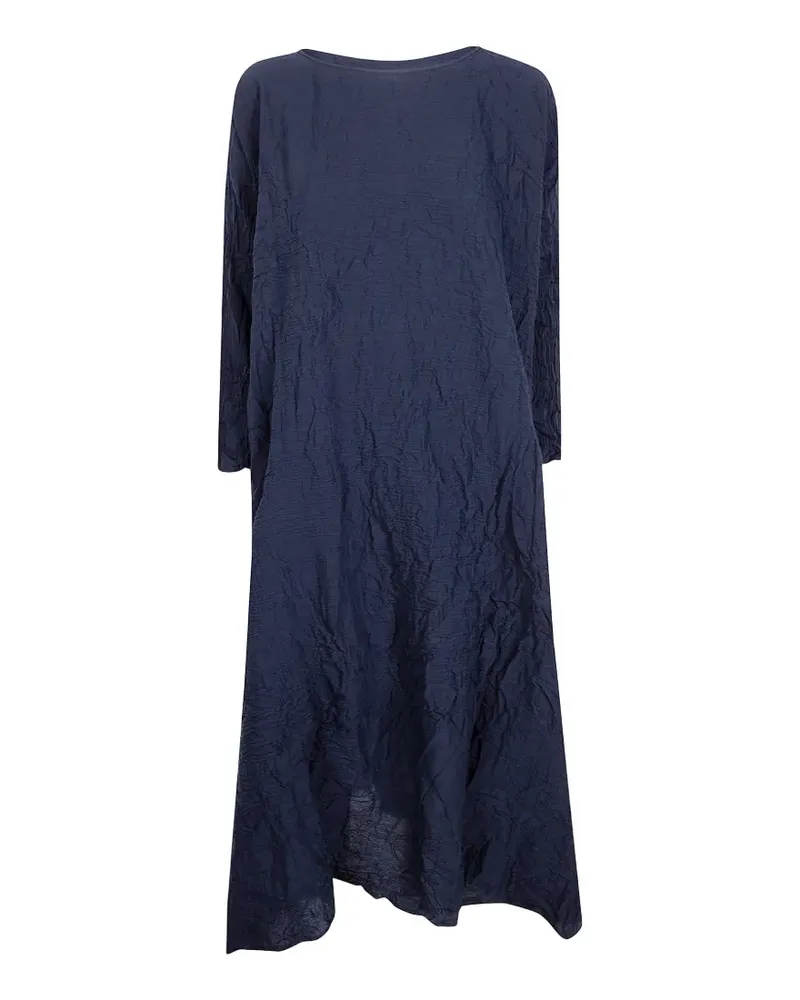 Daniela Gregis crinkled linen dress - Blau Blau