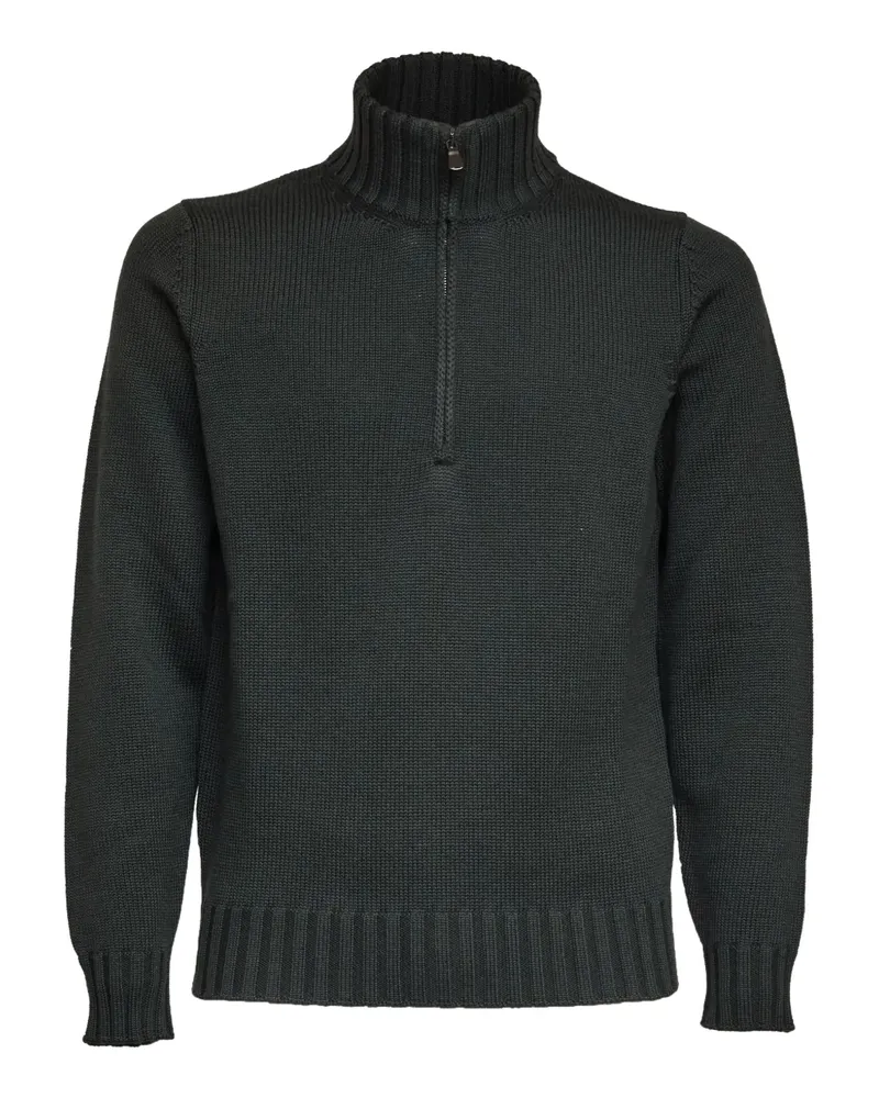 Filippo de Laurentiis half-zip wool sweater - Grün Grün