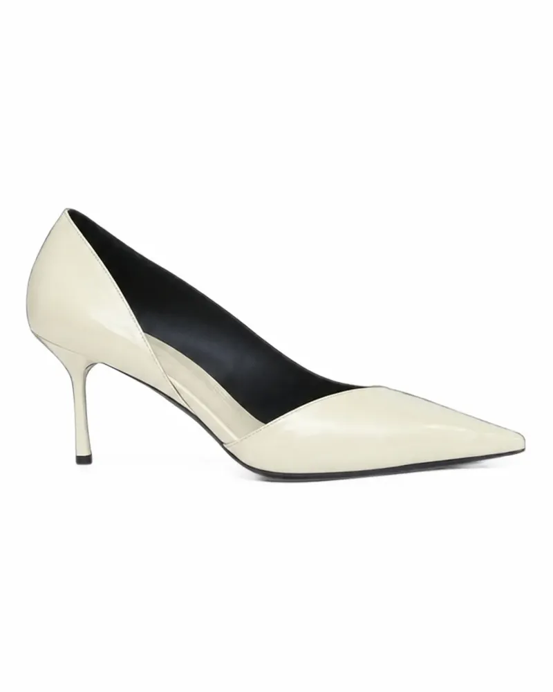 Christopher Esber Max patent-leather heeled pumps - Nude Nude