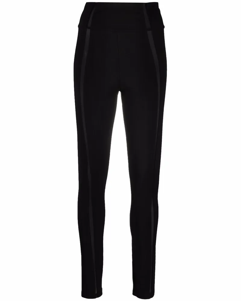 Philipp Plein Leggings mit hohem Bund - Schwarz Schwarz