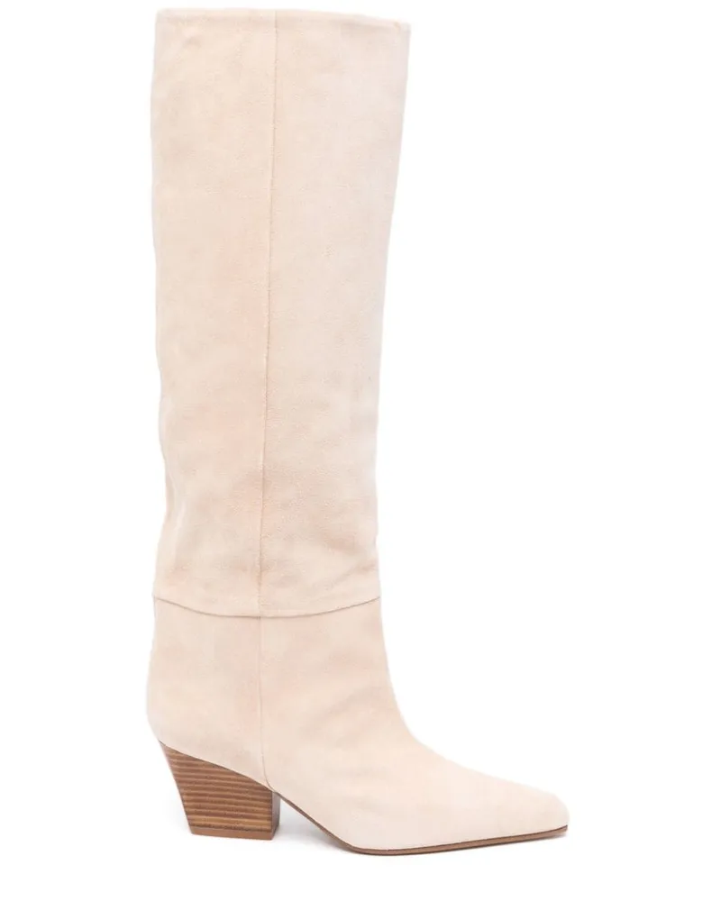 Paris Texas Jane' Stiefel, 60mm - Nude Nude