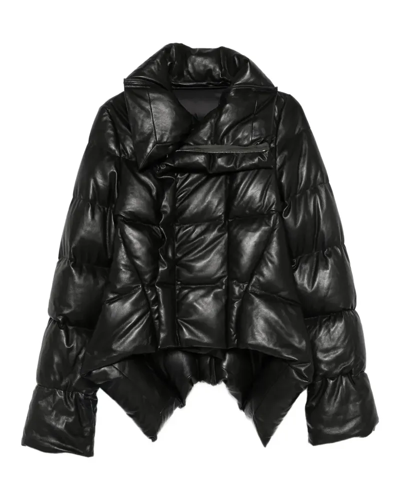 Rick Owens Naska leather jacket - Schwarz Schwarz