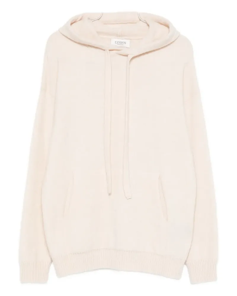Laneus cashmere blend hoodie - Nude Nude