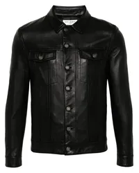 Saint Laurent Jacke mit Brusttaschen Schwarz