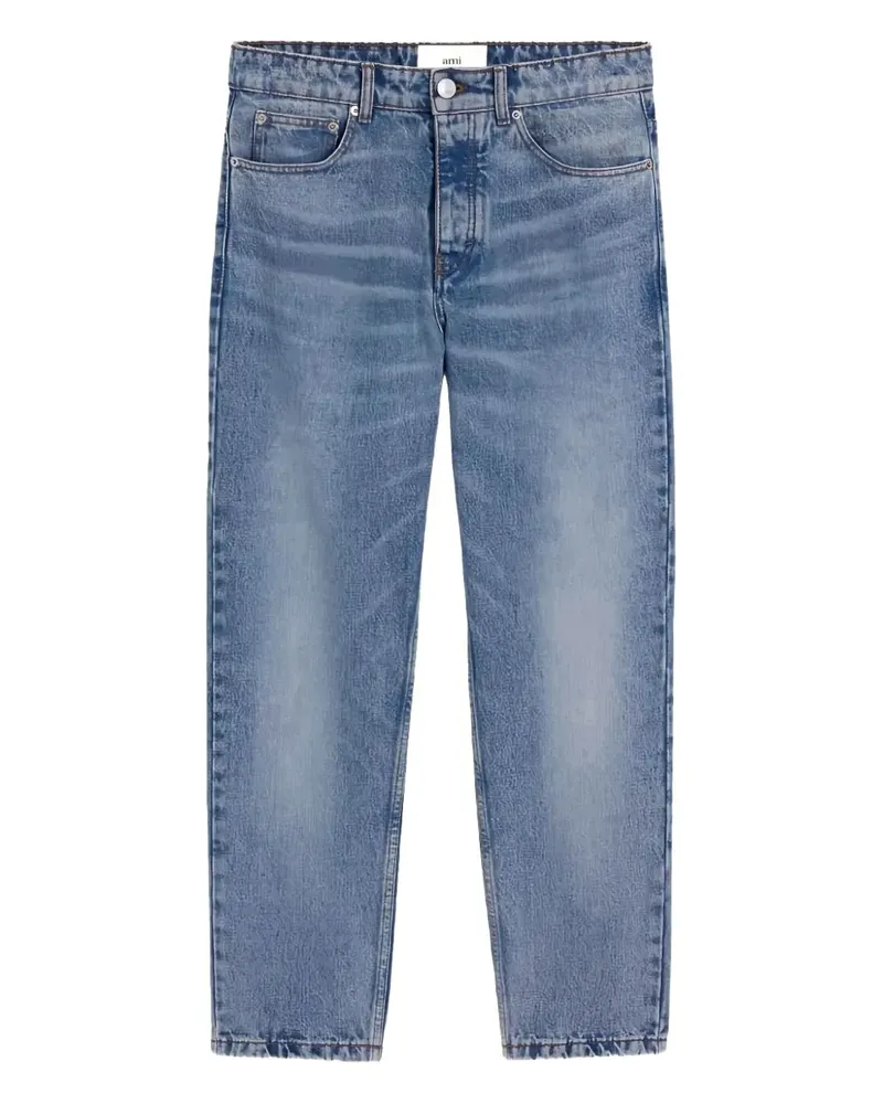 AMI Paris Klassische Tapered-Jeans - Blau Blau