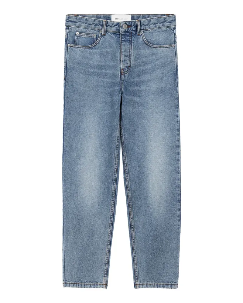 AMI Paris Klassische Tapered-Jeans - Blau Blau