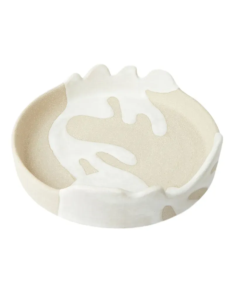 Marloe Marloe glazed clay tray - Nude Nude