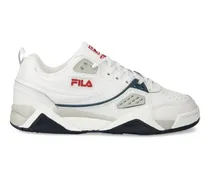 Sneakers mit Schnürung - Weiß