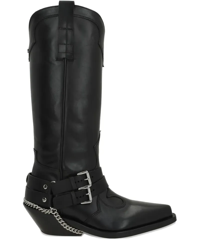Ann Demeulemeester Klassische Stiefel - Schwarz Schwarz