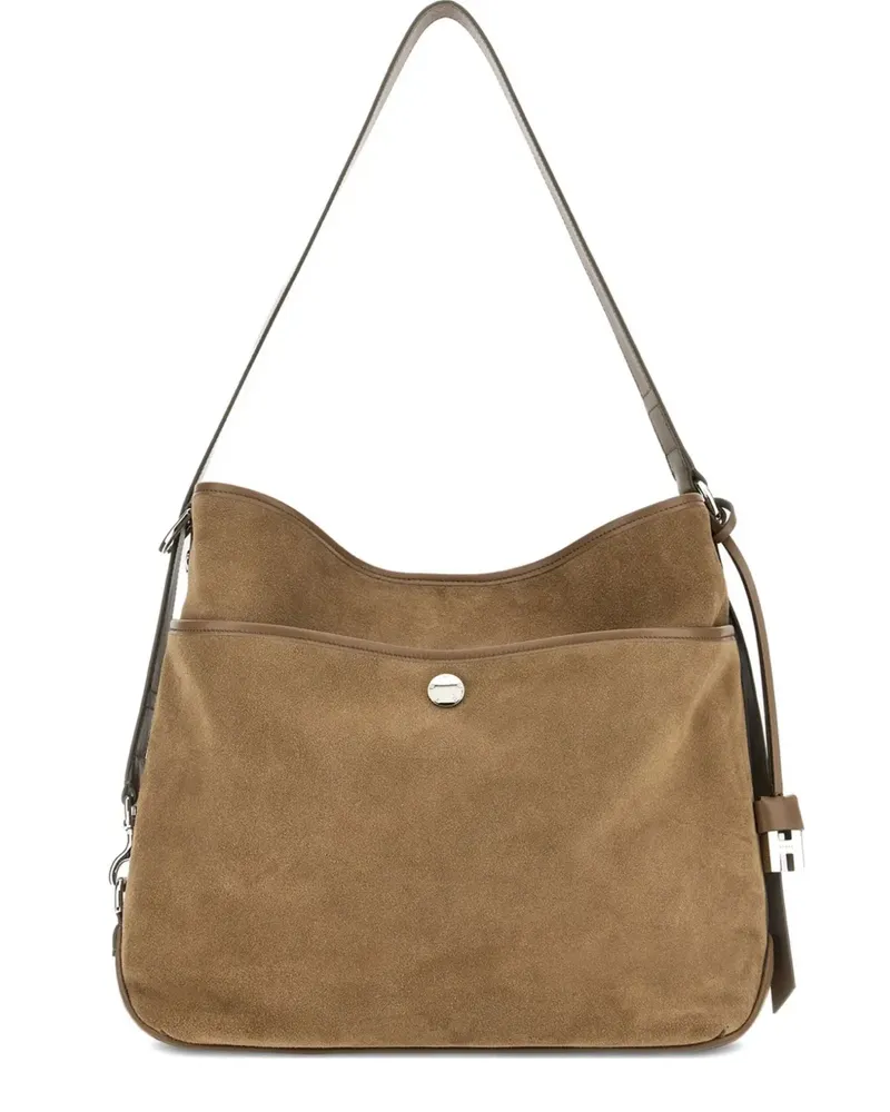 Hogan Hocket Schultertasche - Braun Braun