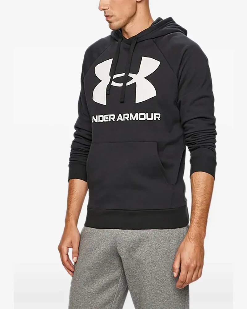 Under Armour Rival Hoodie mit Logo-Print - Schwarz Schwarz