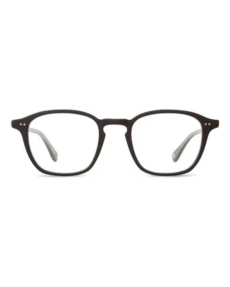 Garrett Leight Brille mit eckigem Gestell - Schwarz Schwarz