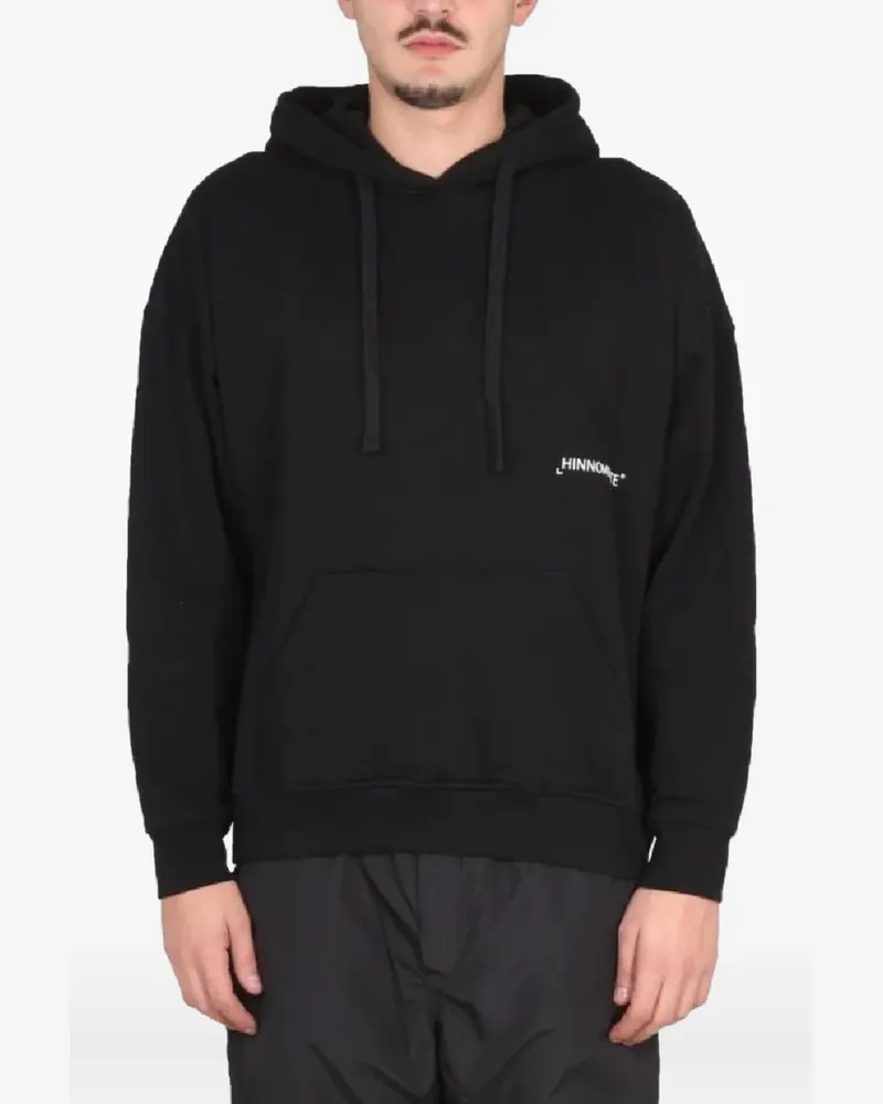 HINNOMINATE Sweatshirt mit Kapuze - Schwarz Schwarz