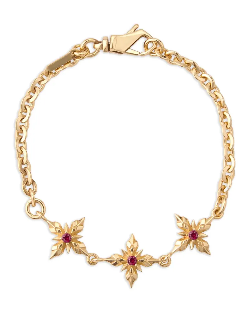 Emanuele Bicocchi Stella Ventis chain bracelet - Gold Gold