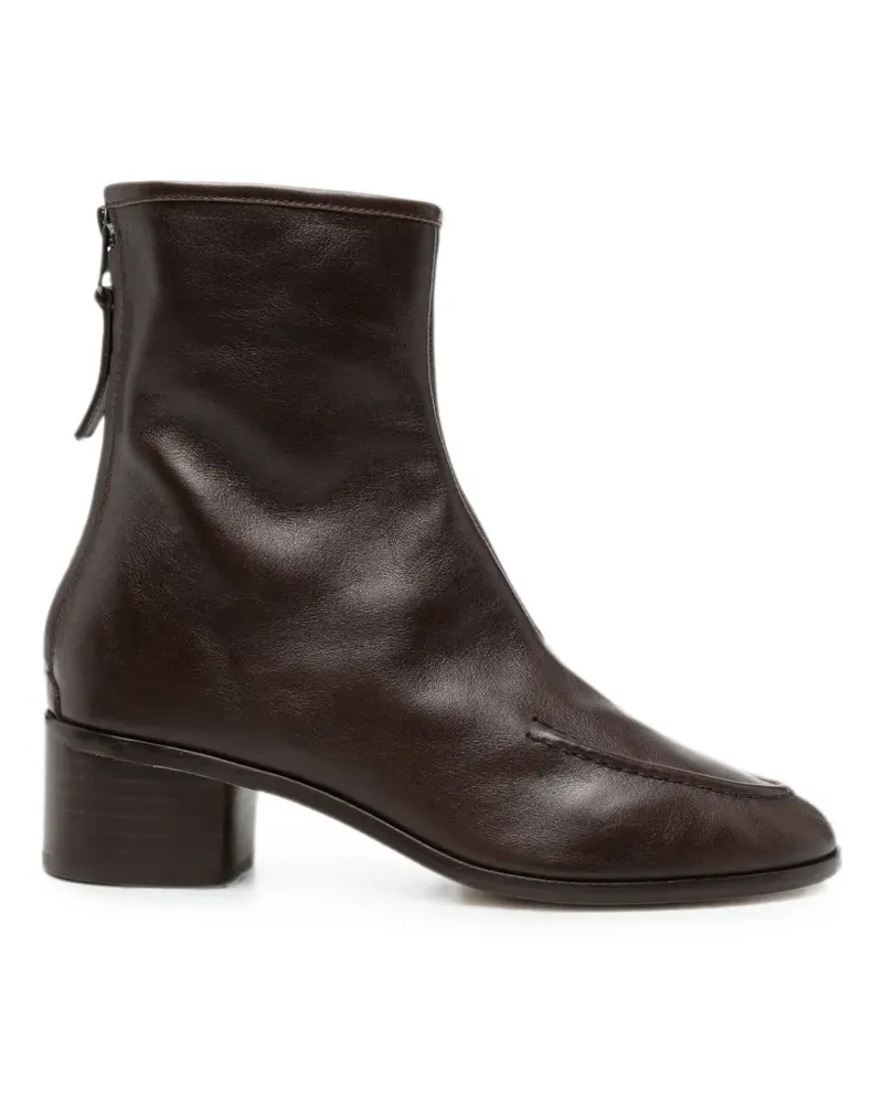 HEREU zip-fastening ankle boots - Braun Braun
