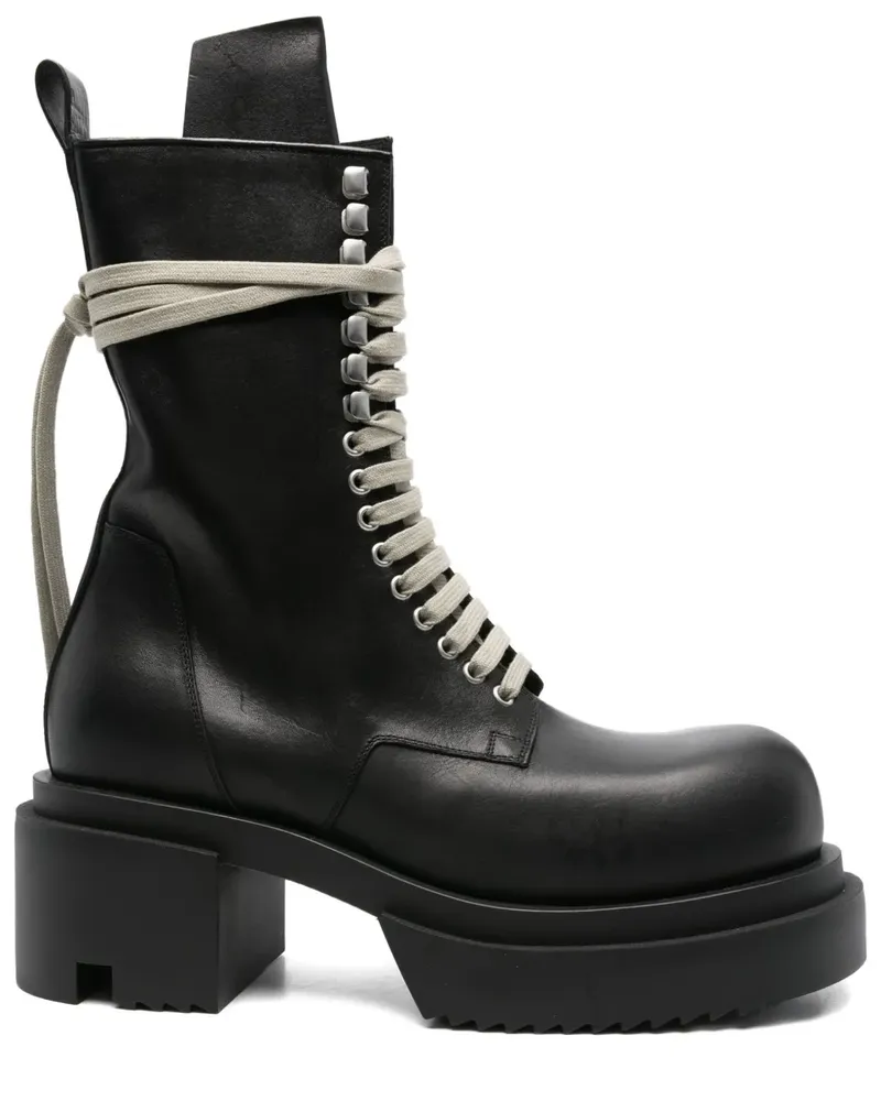 Rick Owens Bogun Stiefel 60mm - Schwarz Schwarz
