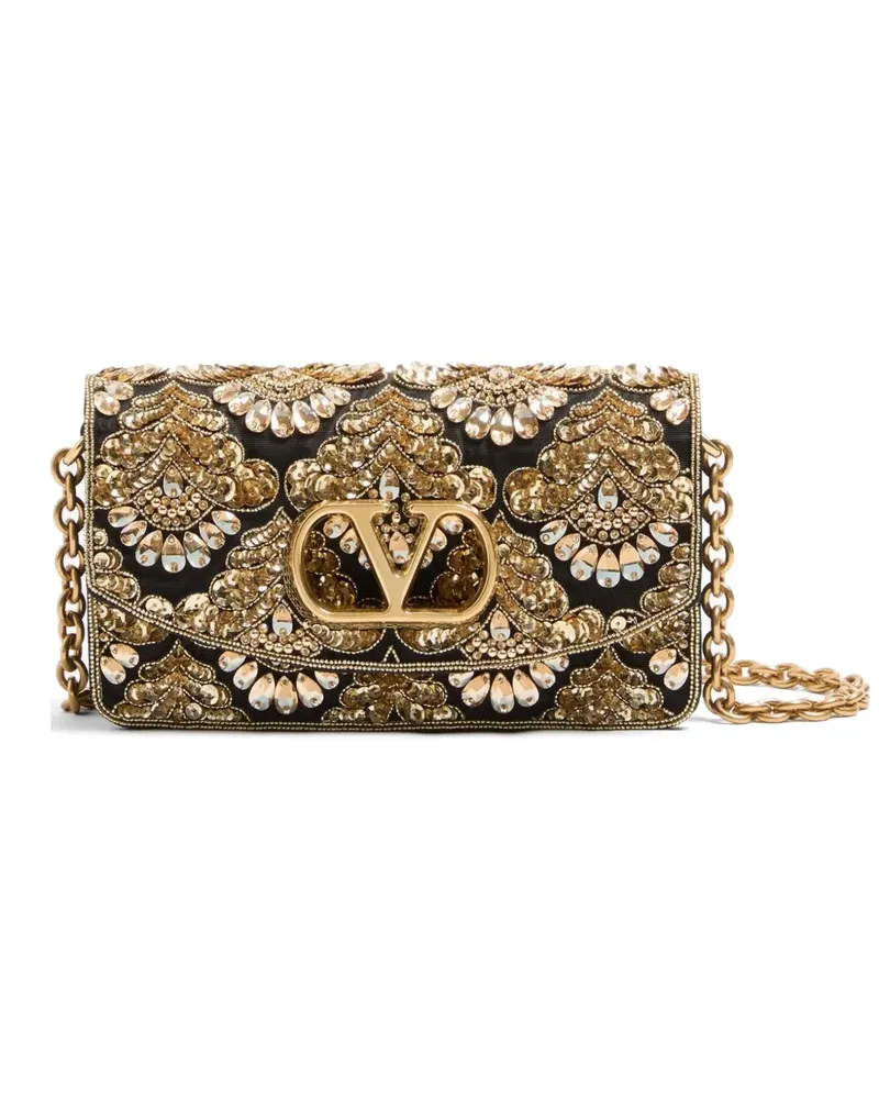 Valentino Garavani Vain kleine Clutch - Gold Gold