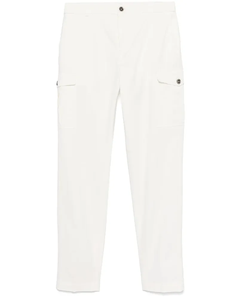 Peserico Hose aus Gabardine - Weiß Weiß
