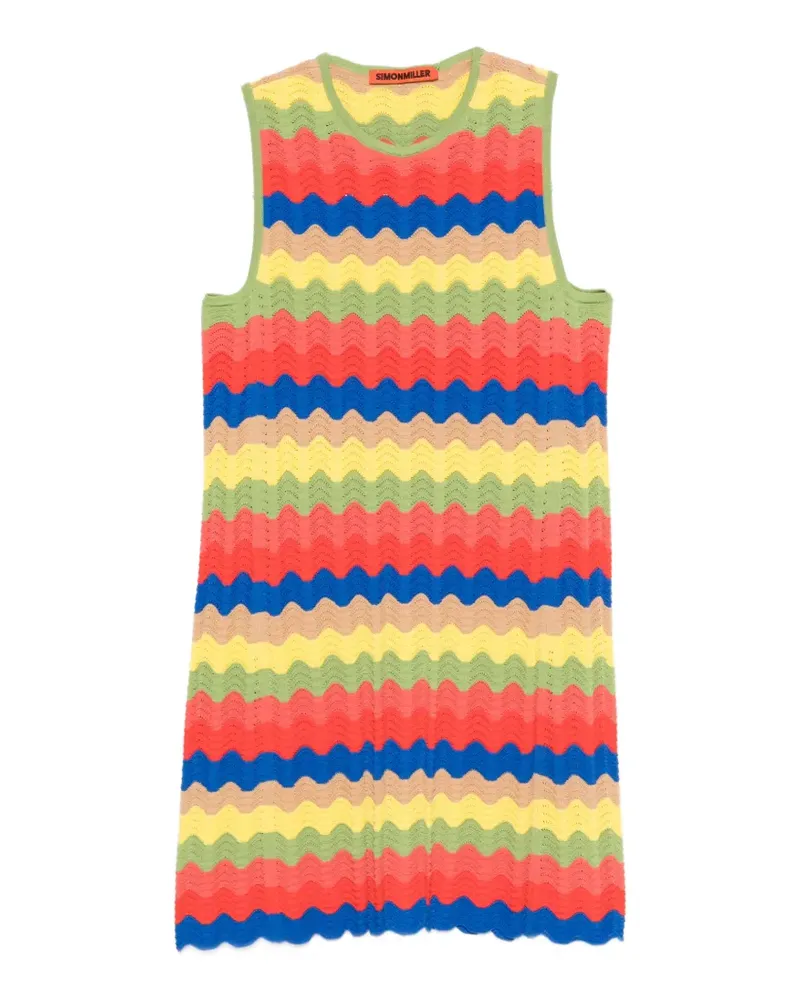 Simon Miller Wave Minikleid - Rot Rot