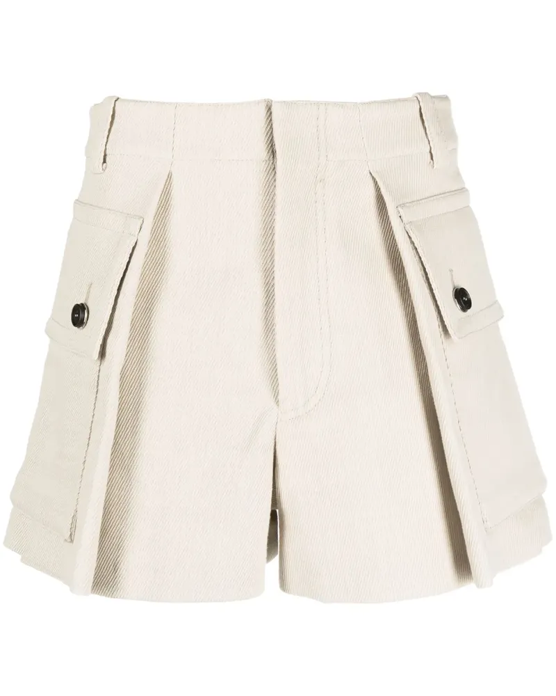 Durazzi Milano Shorts mit Taschendetail - Nude Nude