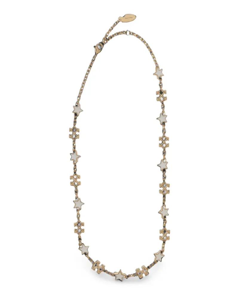 OFF-WHITE Arrows Halskette mit Sternanhänger - Gold Gold