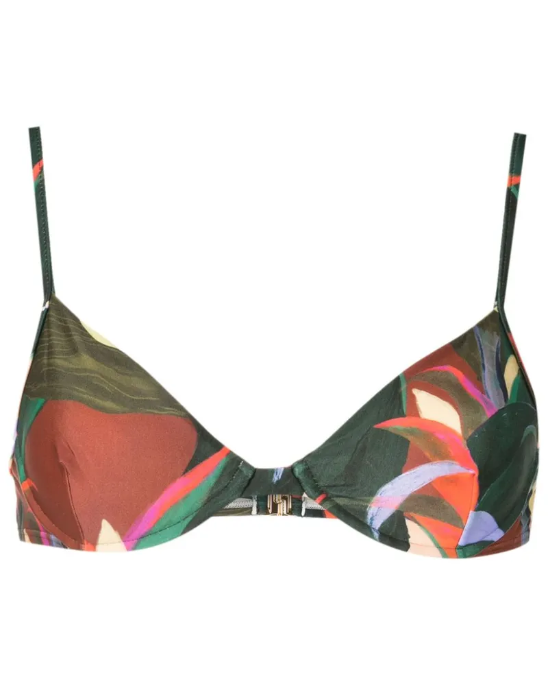 Lenny Niemeyer Bikinioberteil mit Blumen-Print - Mehrfarbig Mehrfarbig