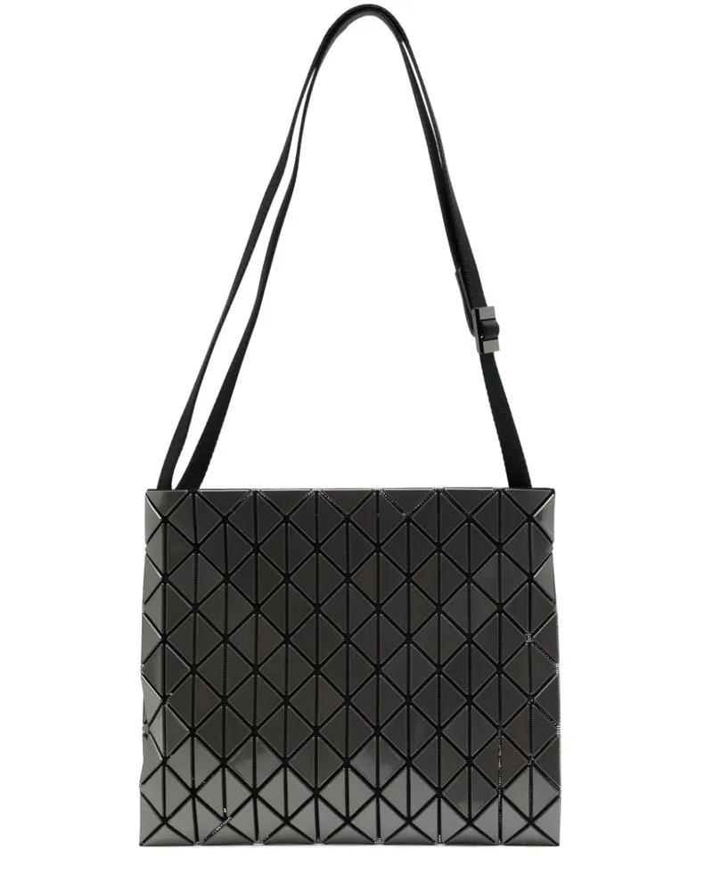 Issey Miyake Row Metallic-Tasche Grau