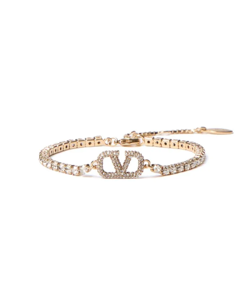 Valentino Garavani VLogo Signature Tennisarmband Gold