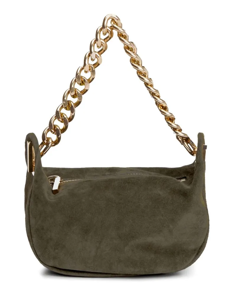 Fabiana Filippi Mini-Tasche aus Wildleder - Grün Grün