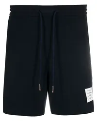 Thom Browne Joggingshorts mit RWB-Streifen Blau