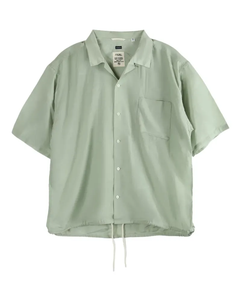 nanamica short-sleeve button-down shirt - Grün Grün