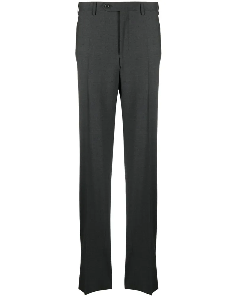 Canali Halbhohe Hose - Grau Grau