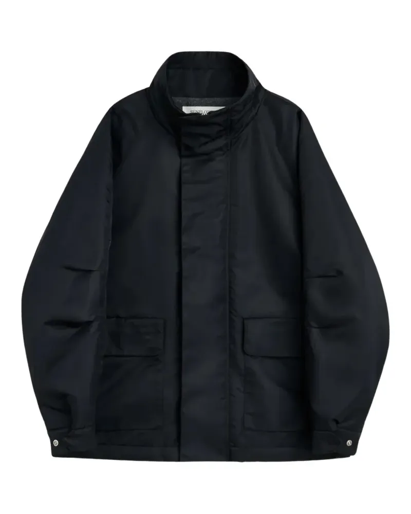 Sunflower high-neck padded jacket - Schwarz Schwarz
