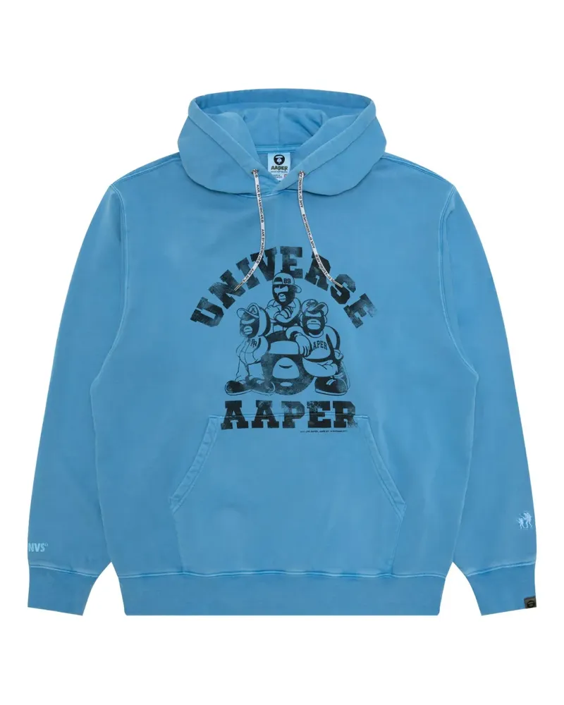 BAPE Sweatshirt mit Kapuze - Blau Blau