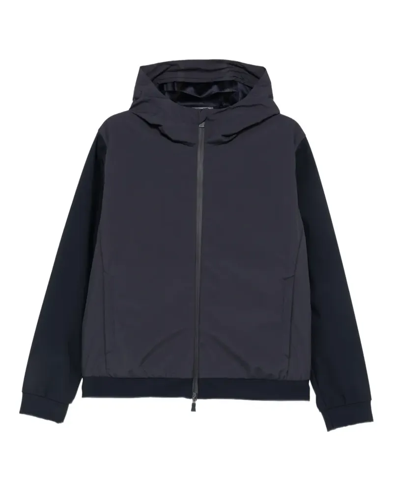 Herno Kapuzenjacke mit Einsätzen - Blau Blau
