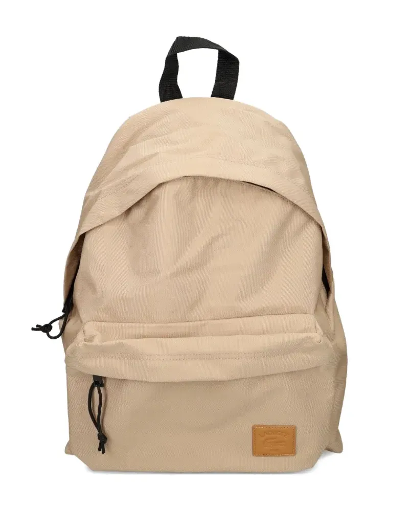 Lacoste Rucksack mit Logo-Patch - Nude Nude