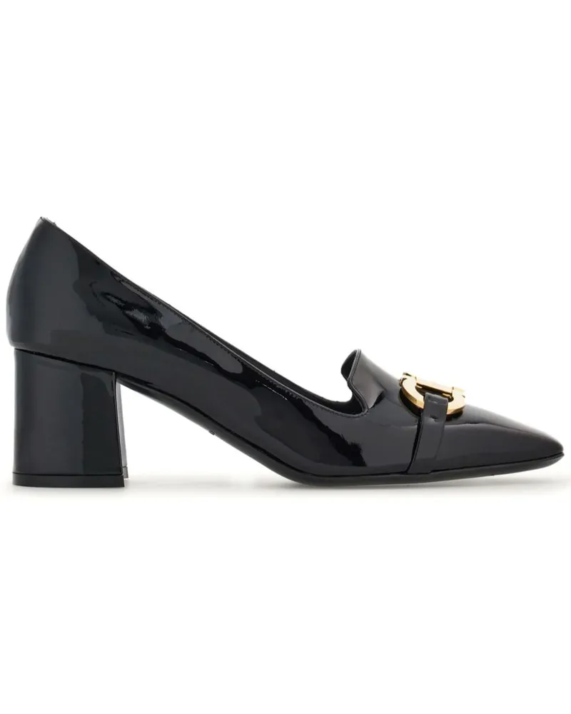 Ferragamo Pumps mit Gancini-Schnalle 60mm - Schwarz Schwarz