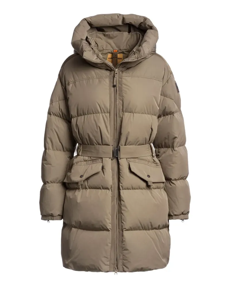 Parajumpers Rosehall Steppmantel mit Gürtel - Braun Braun