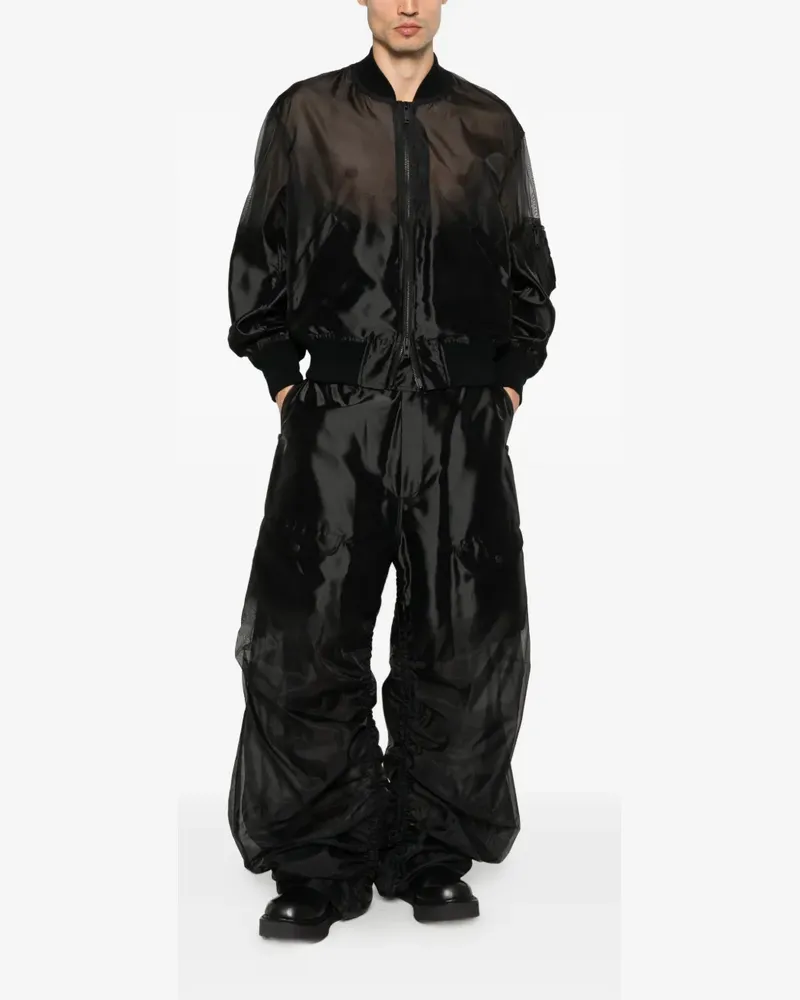 TAAKK piping zip jacket - Schwarz Schwarz