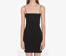 Minikleid mit Cut-Out - Schwarz