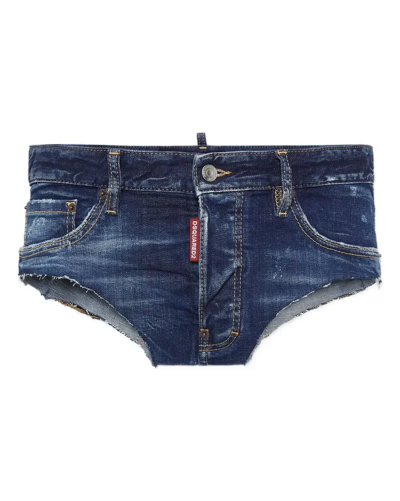 Dsquared2 Klassische Jeans-Shorts - Blau Blau