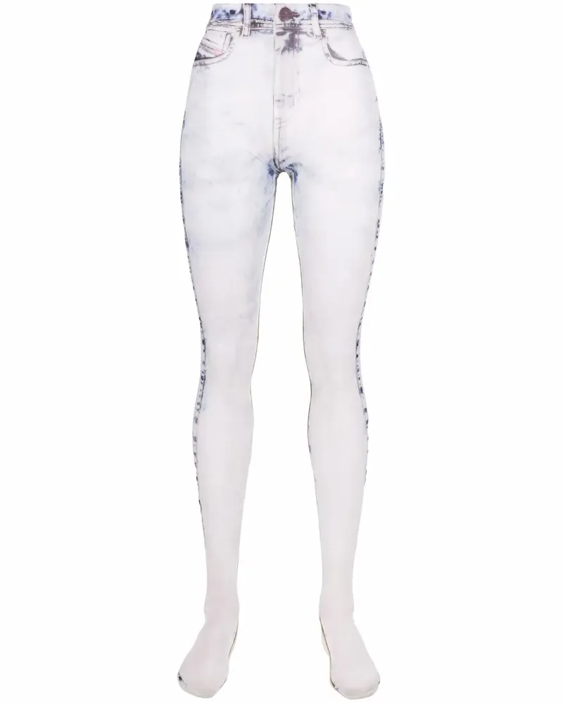 Diesel Klassische Leggings - Blau Blau