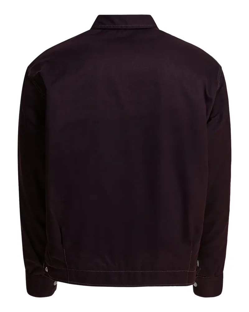 NEEDLES patch-pocket zip-up jacket - Rot Rot