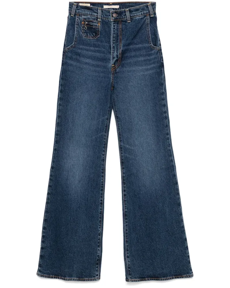 Levi's Ribcage Bell Jeans - Blau Blau