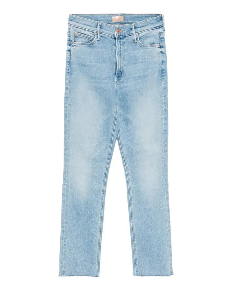 Mother Dazzler cropped jeans - Blau Blau