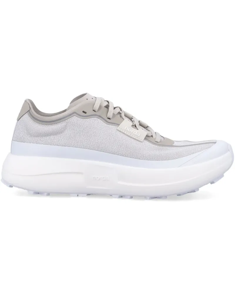 Norda Sneakers mit Netzeinsatz - Weiß Weiß