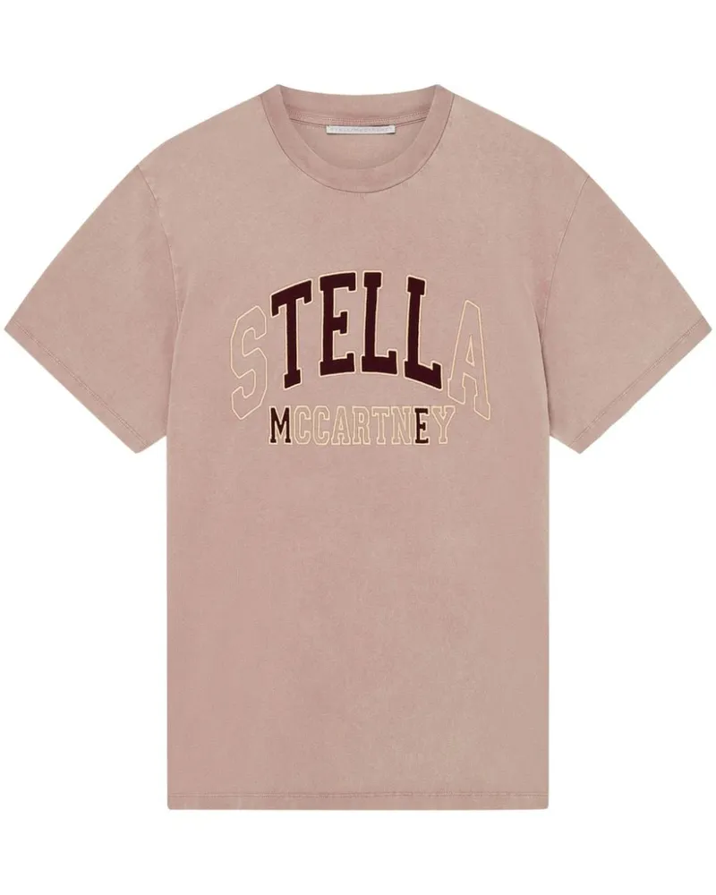 Stella McCartney Kastiges Tell Stella T-Shirt - Braun Braun