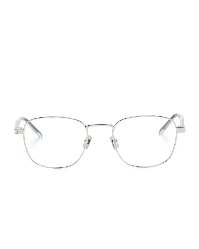Saint Laurent Brille mit eckigem Gestell - Schwarz Schwarz