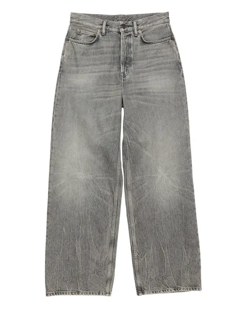 Acne Studios 1981 Jeans mit Logo-Patch - Grau Grau