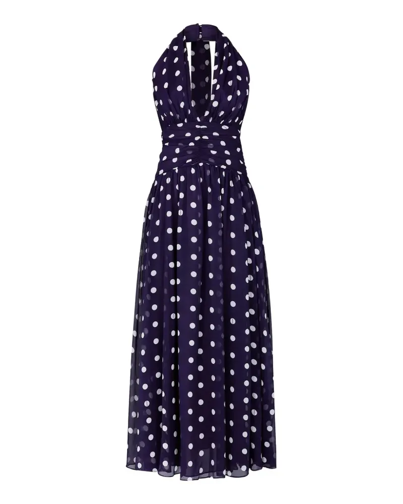 NICHOLAS Arella Maxikleid - Blau Blau